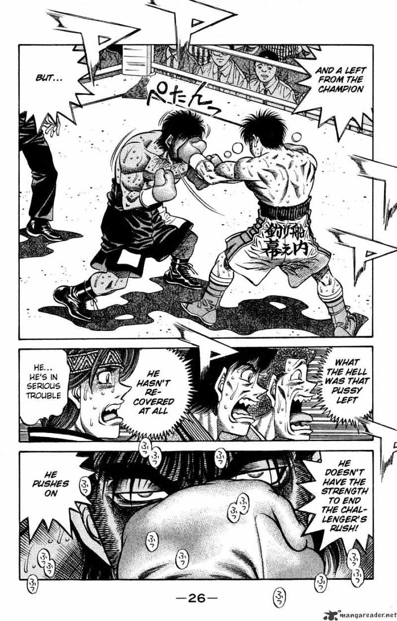 Hajime no Ippo: Fighting Spirit, Chapter 435 image 03